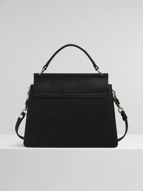 Mini Bolsos Mujer Chloé Faye Negras Cuero KHOE12670